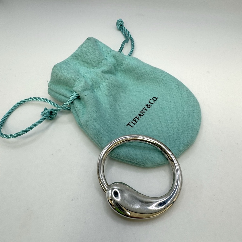 Tiffany & Co eternal circle 925 Sterling silver pendant only - Picture 2 of 10